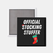 Aimant Vintage Stocking Stuffer Stocking Matching Couple (Recto/Verso)