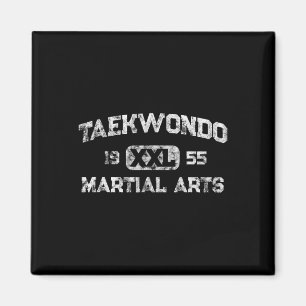 Aimant Vintage Tkd Taekwondo Student Martial Karate Marti