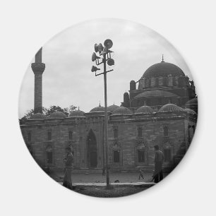 Aimant Vintage Turquie Istanbul Beyazit camii mosquée
