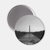 Aimant Vintage USA Washington Monument (Recto/Verso)