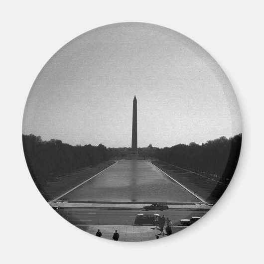 Aimant Vintage USA Washington Monument (Devant)