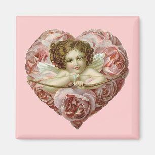 Aimant Vintage Valentine Heart