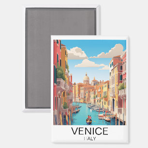 Aimant Vintage Venise Italie Voyage