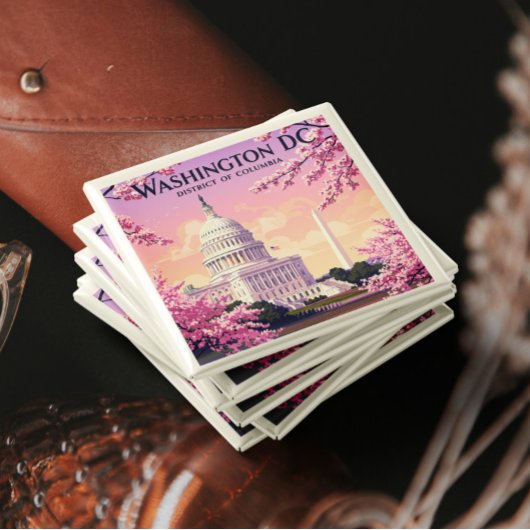 Aimant Vintage Washington D.C.