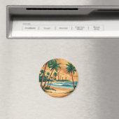 Aimant Vintage West Palm Beach, Floride (In Situ (Lave-vaisselle))