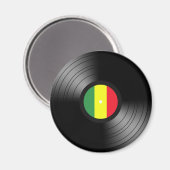 Aimant Vinyl reggae (Recto/Verso)