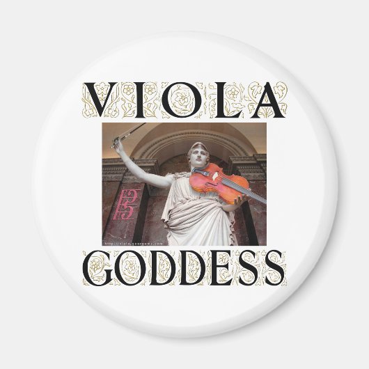 Aimant Viola goddess (Devant)