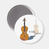 Aimant Viola Lover (Recto/Verso)