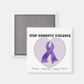 Aimant Violence domestique (Recto/Verso)