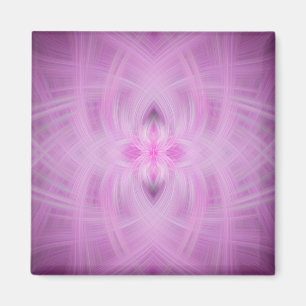 Aimant VIOLET - Art fractal -