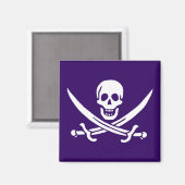 Aimant Violet Calico Jack (Recto/Verso)