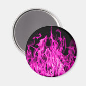 Aimant Violet flamme et violet cadeaux de feu de St Germa (Recto/Verso)