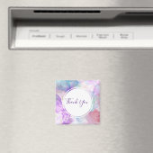 Aimant Violet, Vert, Rose Couleurs Merci (In Situ (Lave-vaisselle))