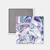 Aimant Violets brisés (Recto/Verso)