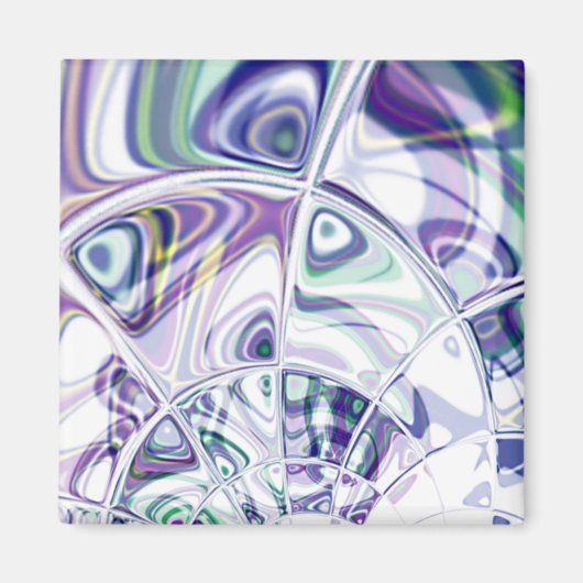 Aimant Violets brisés (Devant)