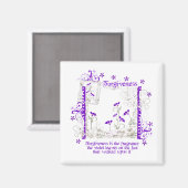 Aimant Violette de pardon (Recto/Verso)