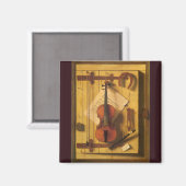 Aimant Violon et musique de Still Life par William Harnet (Recto/Verso)