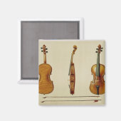 Aimant Violon Hellier fabriqué par Antonio Stradivarius ( (Recto/Verso)