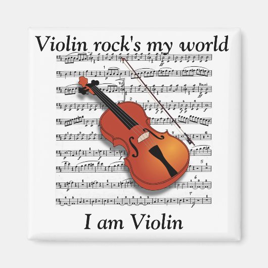 Aimant Violon Lover_ (Devant)