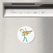 Aimant Violon Stickman (In Situ (Lave-vaisselle))