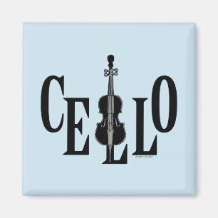 Aimant Violoncelle en violoncelle