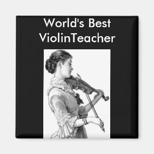 Aimant Violoniste vintage