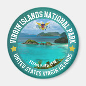 Aimant Virgin Islands National Park Est 1956 (Devant)