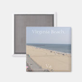 Aimant Virginia Beach (Recto/Verso)
