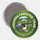 Aimant Virginia Creeper Trail (Cycling C) (Recto/Verso)