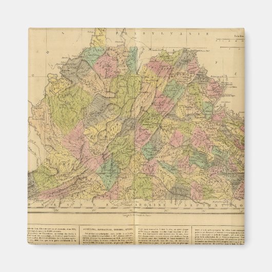 Aimant Virginia US (Devant)