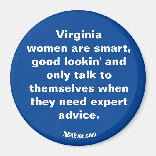 Aimant Virginia women are ... (Devant)