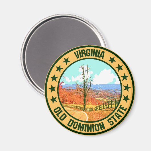 Aimant Virginie (Recto/Verso)