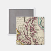 Aimant Virginie et Maryland (Recto/Verso)