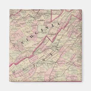 Aimant Virginie et Virginie-Occidentale