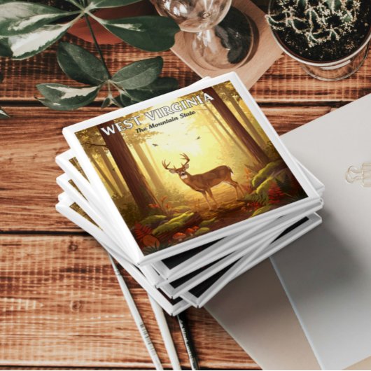 Aimant Virginie-Occidentale vintage