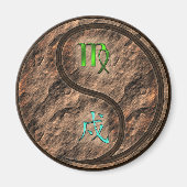 Aimant Virgo & Earth Dog (Devant)