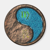 Aimant Virgo & Water Dragon (Devant)