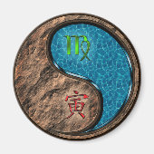 Aimant Virgo & Water Tiger (Devant)