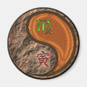 Aimant Virgo & Wood Tiger (Devant)