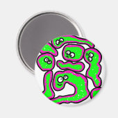 Aimant Virus de l'influenza (Recto/Verso)