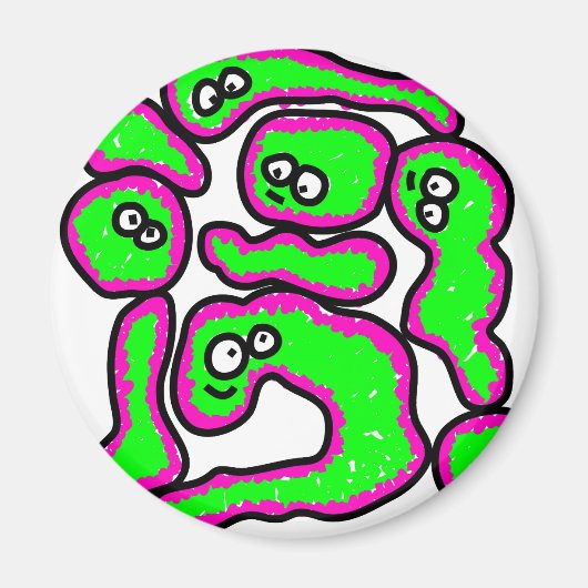 Aimant Virus de l'influenza (Devant)