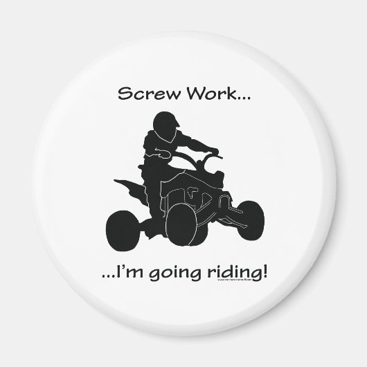 Aimant Vis À Vis...Aller Quad Racing (Devant)