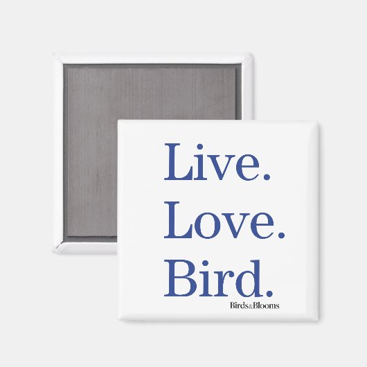 Aimant Vis. Amour. Oiseau. (Recto/Verso)