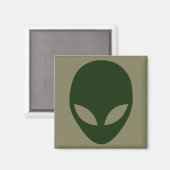 Aimant Visage Alien (Recto/Verso)
