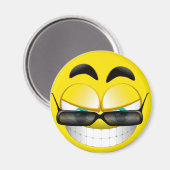 AIMANT VISAGE AVEC PARASOLS (Recto/Verso)