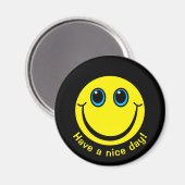 Aimant Visage Bonne journée (Recto/Verso)