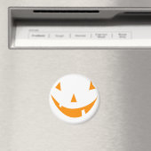 Aimant Visage Citrouille orange (In Situ (Lave-vaisselle))