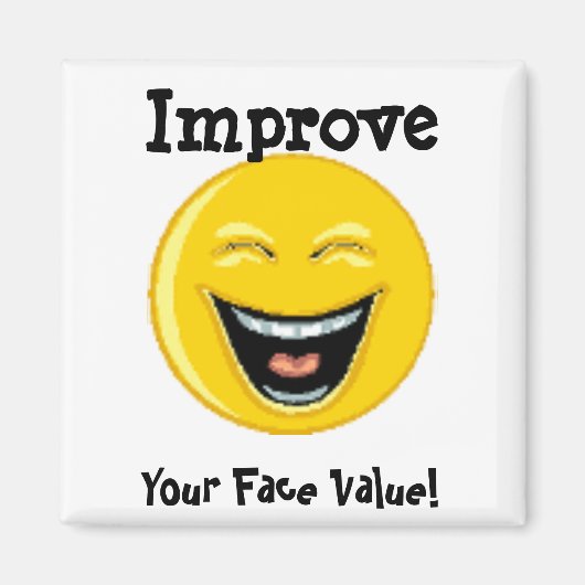 Aimant Visage d'aimant (Devant)