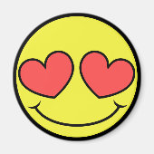 Aimant Visage d'amour (Devant)