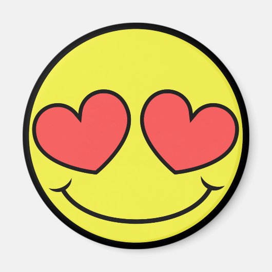 Aimant Visage d'amour (Devant)